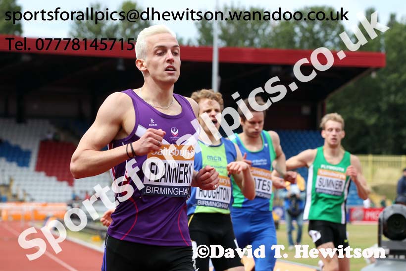 Mens 400 metres hurdles, Sainsbury's British Champs, Alexander Stadium, Birmingham. Photo: David T. Hewitson/Sprts for All Pics